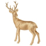 Villeroy & Boch Winter Collage Accessoires Hirsch stehend, gold,