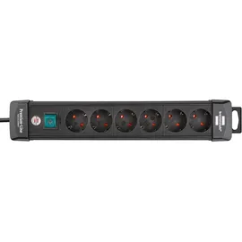 Brennenstuhl Premium-Line 6-fach 3 m schwarz