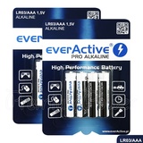 Everactive PRO ALKALINE LR03 AAA 1,5V Batterie Micro 4er Packung