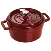 Staub Cocotte 22 cm rund grenadine-rot