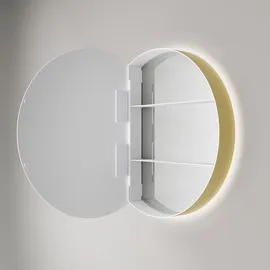 DSK Talos 60 cm gold/weiß mit LED