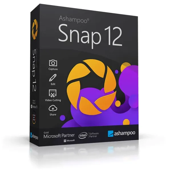 Ashampoo Snap 12 | Sofortdownload + Produktschlüssel