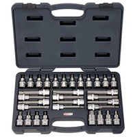 KS Tools 1/2" CHROMEplus Bit-Stecknuss-Satz, 32-teilig