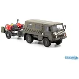 ace arwico collectors edition Steyr Puch Pinzgauer 710 M 4x4 + Motorspritze Schweizer Armee 885552