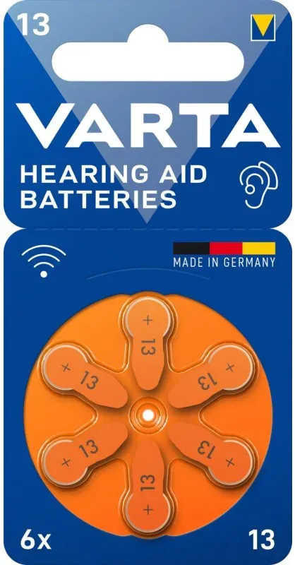 Batterie kompatibel Hörgerät Hörsystem 1,45V Zerena BTE 105 HdO Chronos Inizia