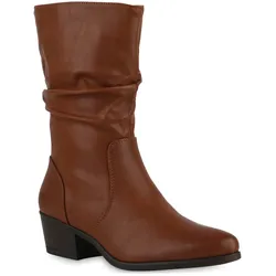 Damen Klassische Stiefel in Hellbraun