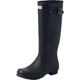 Hunter Women's Original Tall - Gummistiefel Gr 40,5 schwarz/blau