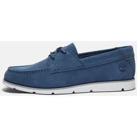 Timberland Grafton BAY LACE UP SHOE", Herren, Gr. 43 Mann Blau EU 43 - Blau - 43