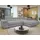 Mirjan24 Eckcouch Cord 5-Sitzer Grau