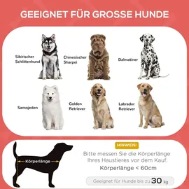 PawHut Hundesofa PawHut 92 x 76 cm rot