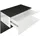 Vladon Nachtschrank Sleep 60 x 46 x 35 cm Weiß
