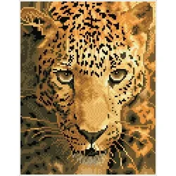 DIAMOND DOTZ® DD6.005 Original Diamond Painting Jaguar Prowl“ 27,5 x 35,5 cm