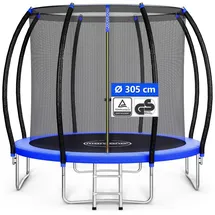 monzana Trampolin 305 cm Schwarz