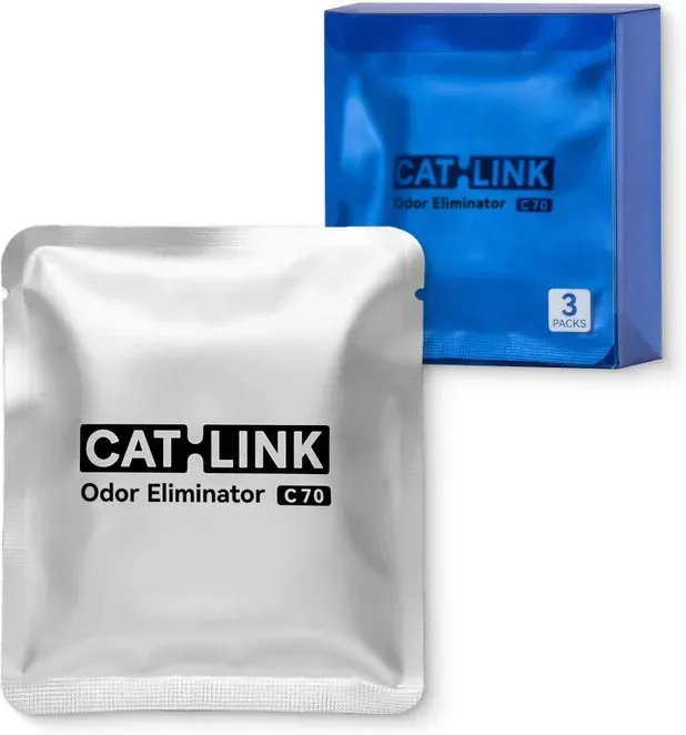 Catlink C07 3er-Pack mit Standfuß, kompatibel mit allen Katzentoilettentypen
