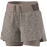 adidas XPL 2in1 AOP Shorts Kurze Hose Braun 34