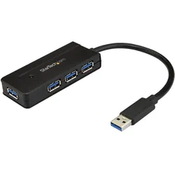 StarTech.com USB 3.0 Hub 4 Port - mit Ladeanschluss