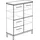 Paidi Highboard Benne Badkommode Grau