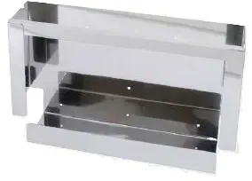 Handschuhspender Ampri aus Edelstahl für 3 Boxen für Einmalhandschuhe in Boxen