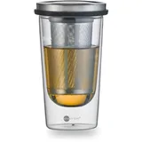 Jenaer Glas Tee-Set PRIMO Doppelwandig 0,35 Liter HOT ́N COOL