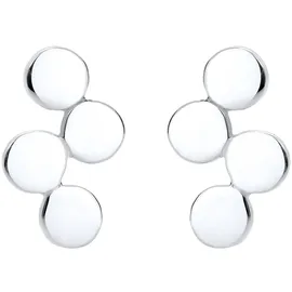 Elli Ohrstecker Kreis Geo Minimal Silber 925 Sterling 1