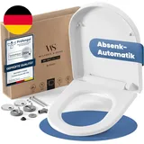 Wilford & Sons PREMIUM Toilettendeckel - WC Sitz Mit Absenkautomatik - Klodeckel