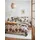IRISETTE Koala Blätter Kupfer 135 x 200 cm + 80 x 80 cm