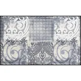 Wash+Dry Arabesque 75x120 cm, Innen und Außen, waschbar, Grau