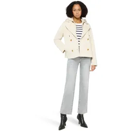 Cartoon Kapuzenjacke mit abnehmbarer Kapuze in beige | Gr.: 44