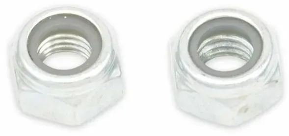 Bolt Nylstop M4 Kopfmutter 7mm Stahl 10 Stück