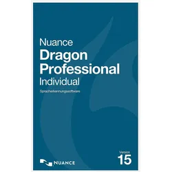 Nuance Dragon Professional 15 |DEUTSCH & ENGLISCH | VOLLVERSION |Windows | 2 PC | DAUERLIZENZ