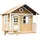 Axi Spielhaus Milan Holz Braun/Weiß