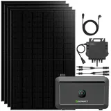 Growatt NOAH 2000 Solarspeicher für Balkonkraftwerk 1780 inkl. NEO 800W Microinverter + 5 m AC Kabel
