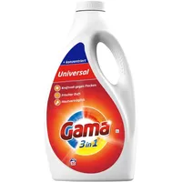 Gama Flüssigwaschmittel Universal 3in1 für 50 WL 2,5L (1er Pack)