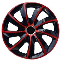 NRM Radzierblende STIG EXTRA schwarz/rot 16 Zoll 4er Set