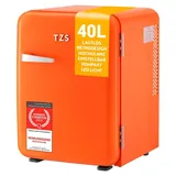 First Austria Retro Mini-Kühlschrank 40 l 56,2 cm hoch Orange