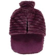 Fashy Fußwärmer mit 2,0 L Wärmflasche, bordeaux