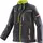 Terrax Workwear Herren Arbeitsjacke Softshelljacke - Zweifarbige Berufsjacke mit vielen Taschen in Schwarz-Limette Größe 3XL - 3XL