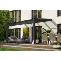 SKANHOLZ Skan Holz Terrassenüberdachung Novara Breite 450 cm 450