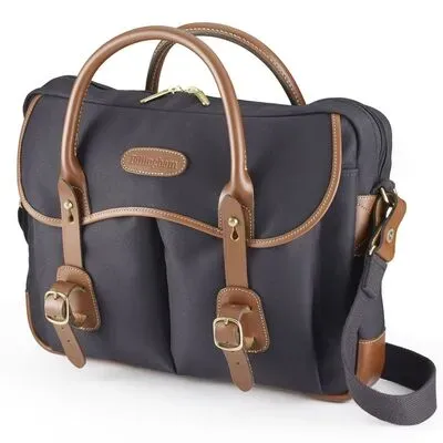 Billingham Thomas Aktentasche / Laptoptasche Black Fibrenyte/Tan