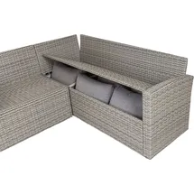 Trendline Dining Lounge Möbelset Grassina mit integrierter Auflagebox