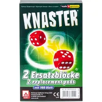 Nürnberger Spielkarten Knaster  Ersatzblöcke 2er Set