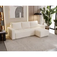 Fun Möbel Ecksofa Schlafsofa NOHA in Stoff Now or