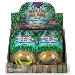 Sticky 8ST Maden Creeblers sort. RETTE SICH WER KANN! 955722 Glow