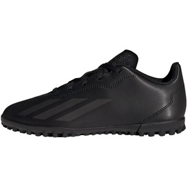 adidas X Crazyfast.4 Turf Boots Fußballschuhe (Rasen), core Black/core Black/core Black, 35 EU