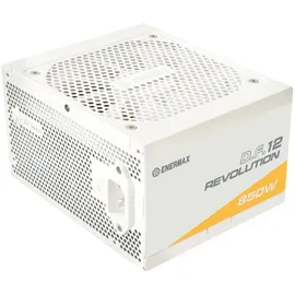 Enermax Technology Enermax Revolution D.F.12 850 W, PC Netzteil 80Plus Gold White (Vollmodular, 50% Semi-Fanless, 12V-2x6); ETV850G-W,
