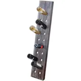 MCW Weinregal 120 x 22 x 5 cm Braun