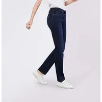 MAC Dream Jeans Straight in dunklem Dark Washed-D46 /