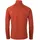 Ternua Momhill Fleece Mit Halbem Reißverschluss - Deep Ginger / Orange.Com - S