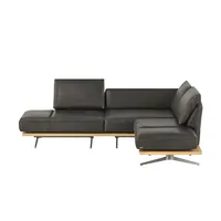 KOINOR Ecksofa  Phoenix ¦ schwarz ¦ Maße (cm): B: 253 H: 87 T: 209