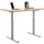 TOPSTAR Schreibtisch E-Table Buche / Grau